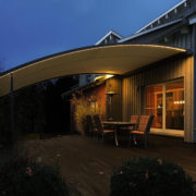 WAREMA Perea P40 - Pergola-Markise - Gebogen LED beleuchtet