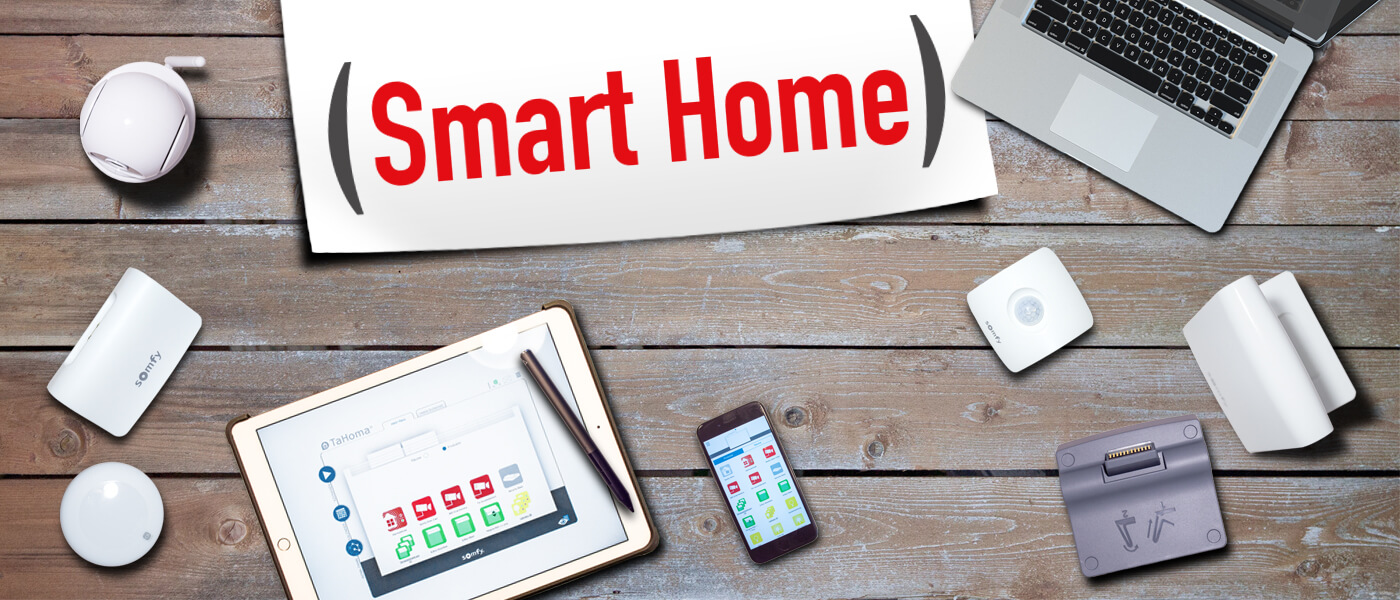 Smart Home Kopfgrafik