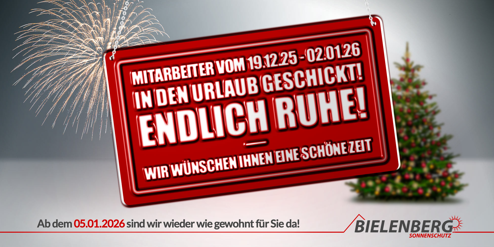 Weihnachtsurlaub